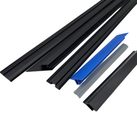 OEM Manufacturing ABS/PVC/PE/PP/PC Plastic Rigid Extrusion Profile for Refrigerator 